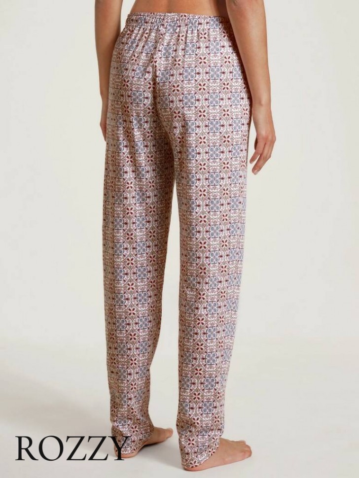 Брюки домашние хлопковые Calida Favourites Desert 29959 розовый