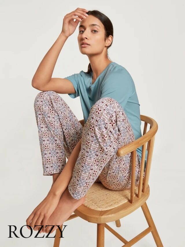 Брюки домашние хлопковые Calida Favourites Desert 29959 розовый