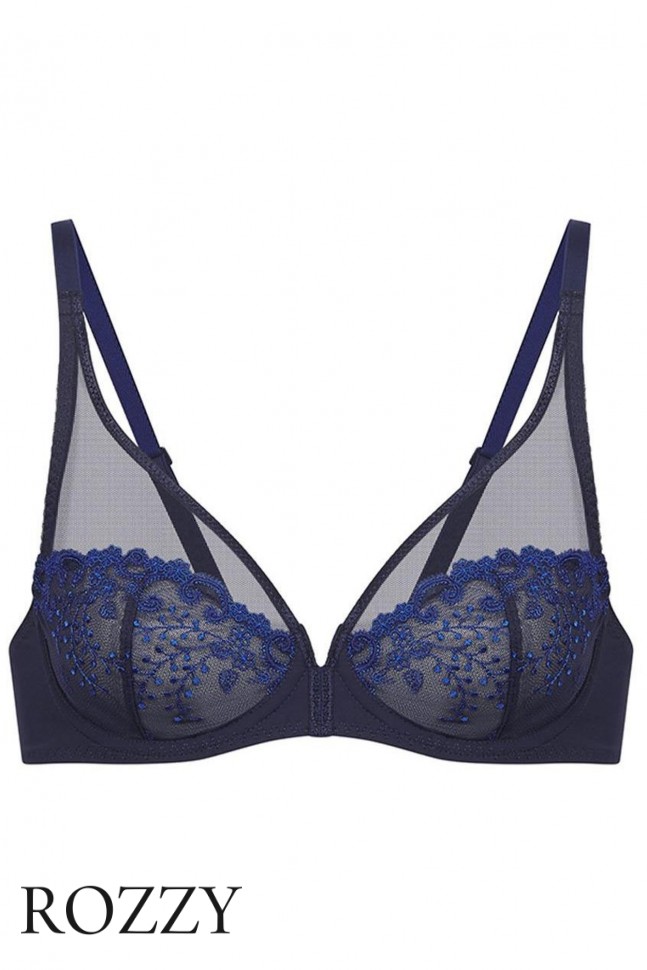 Бюстгальтер Simone Perele Delice 12X319 темно-синий