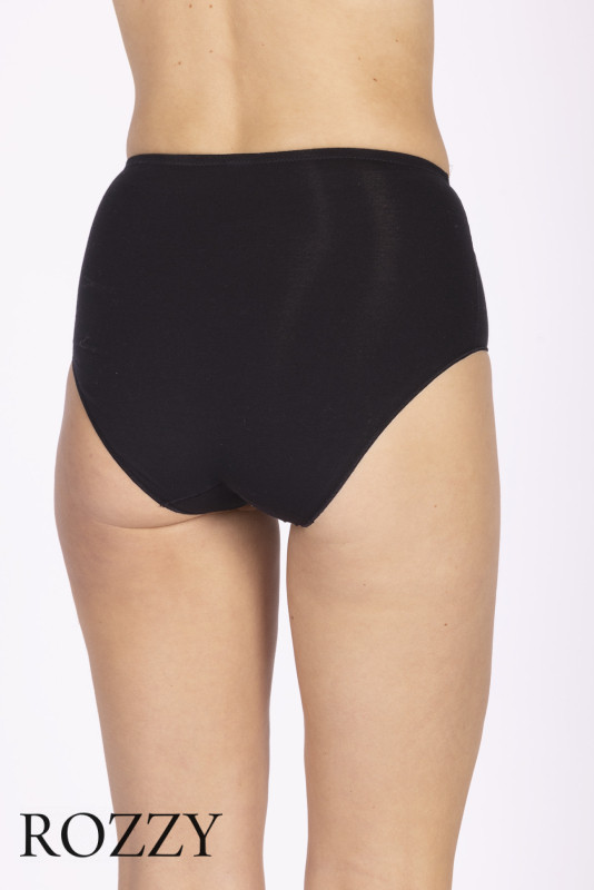 Трусы макси корректирующие хлопковые Nina Von C Cotton Shape 45160951 черный