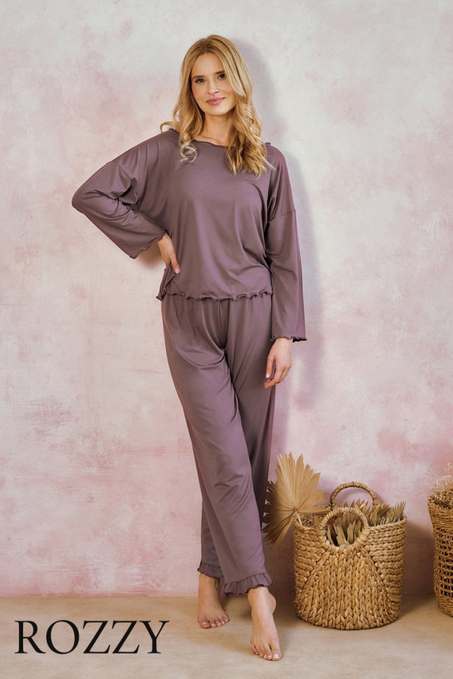 Пижама вискозная Taro Zoya 3439 какао