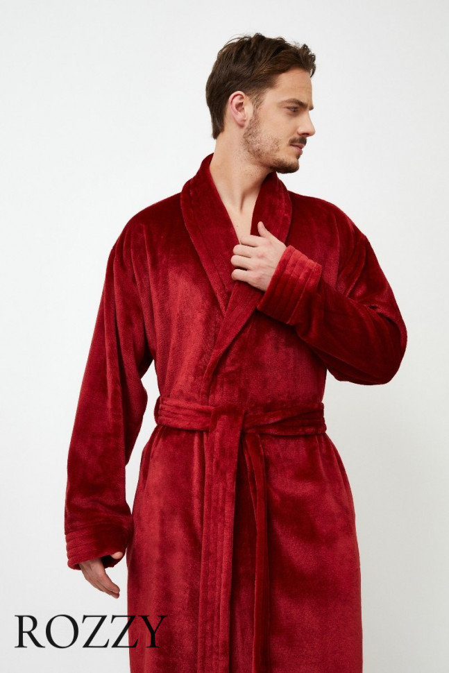 Халат мужской Aruelle Hendrix бургундское вино