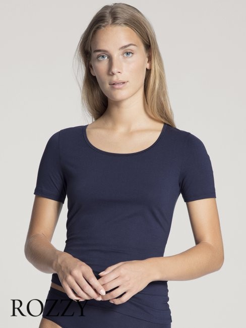 Футболка хлопковая Calida Natural Comfort 14075 синий
