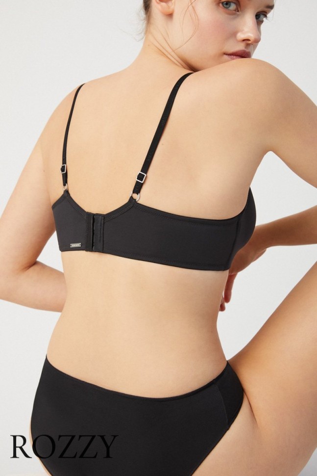 Бюстгальтер пуш-ап без косточек Ysabel Mora 10011 черный