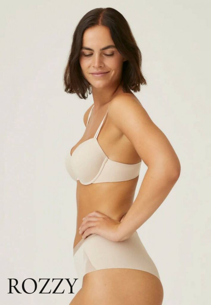 Бюстгальтер Naturana The Monday 7658 бежевый К