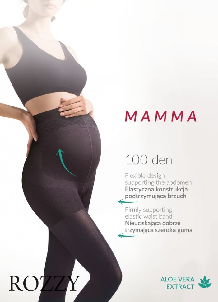 Колготки для беременных Gabriella Mamma 174 100den черный