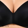 Бюстгальтер без косточек пуш-ап DKNY Litewear DK4047 черный