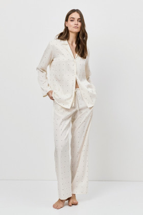 Пижама вискозная Aruelle Alba экрю