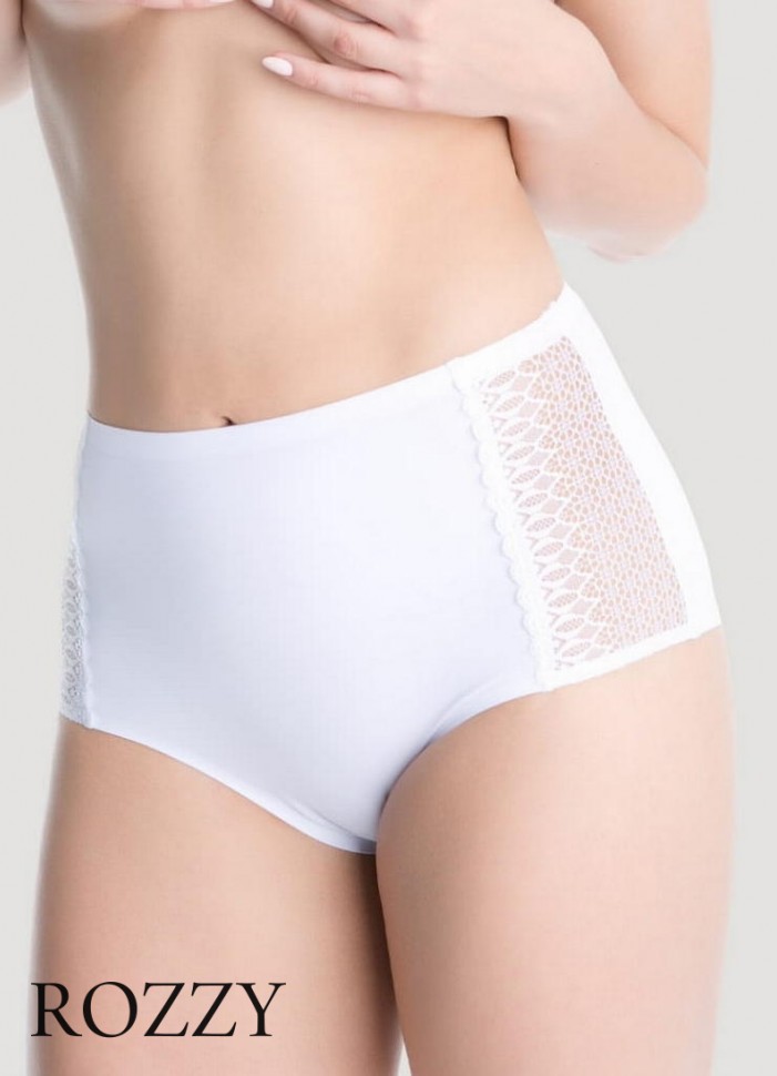 Трусы макси корректирующие Julimex Opal белый