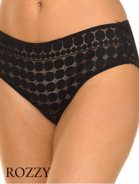 Трусы слипы DIM Generous Dotty Lady 0BUF черный