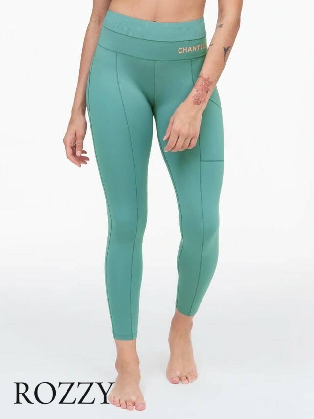 Легинсы спортивные Chantelle Swift Motion CA6670 зеленый