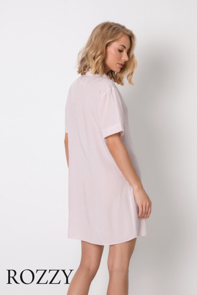 Сорочка вискозная Aruelle Wendy розовый