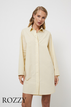 Сорочка хлопковая Aruelle Limonella желтый