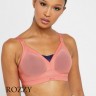 Бюстгальтер спортивный без косточек Shock Absorber S015F розовый цитрус/синий