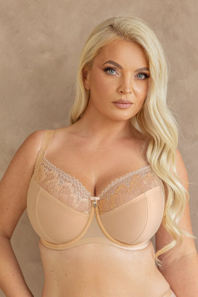 Бюстгальтер фулл-кап Kris Line Nel Beige Softfullcup бежевый
