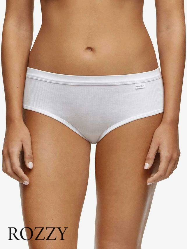 Трусы хипстеры хлопковые Chantelle Cotton Comfort C15P40 белый