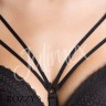 Бретель стрэп Julimex Decollete Twin черный  