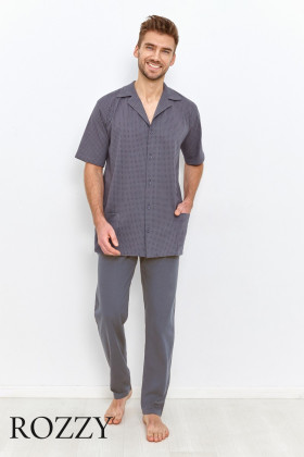 Пижама мужская Taro Simon 2943/2944 серый