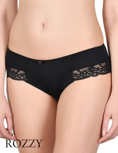 Трусы слипы Naturana Lace 4457 черный К+Ф