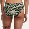 Трусы хипстеры Chantelle Soft Stretch C11D40 зебра/черно-зеленый