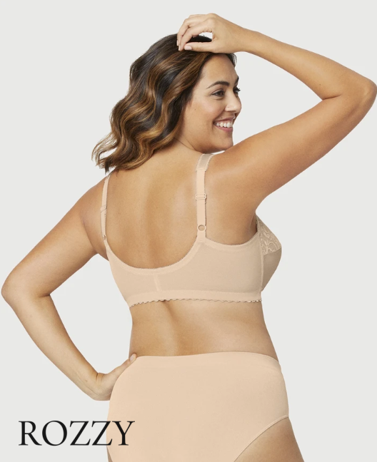 Бюстгальтер без косточек спереди застежка Glamorise GI1200 румяна