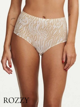 Трусы макси Chantelle Soft Stretch C11D70 зебра/бежевый
