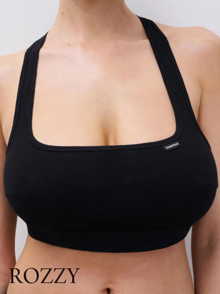 Топ хлопковый Chantelle Cotton Comfort C15P10 черный
