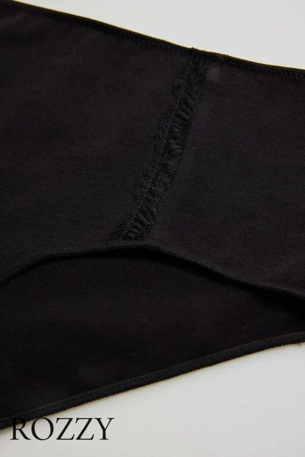 Трусы классика хлопковые Ysabel Mora 19683 черный