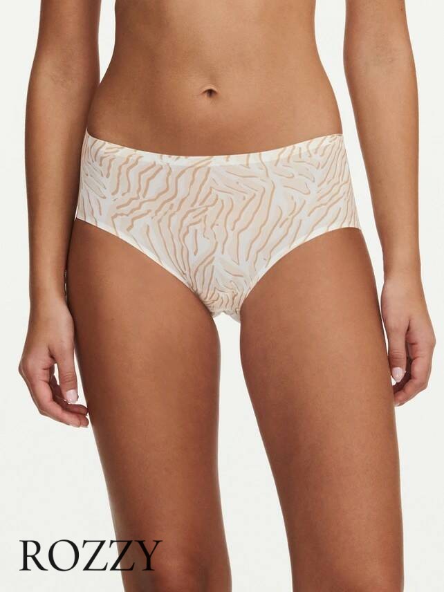 Трусы хипстеры Chantelle Soft Stretch C11D40 зебра/бежевый