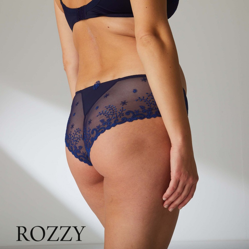 Трусы кюлот Simone Perele Delice 12X630 темно-синий