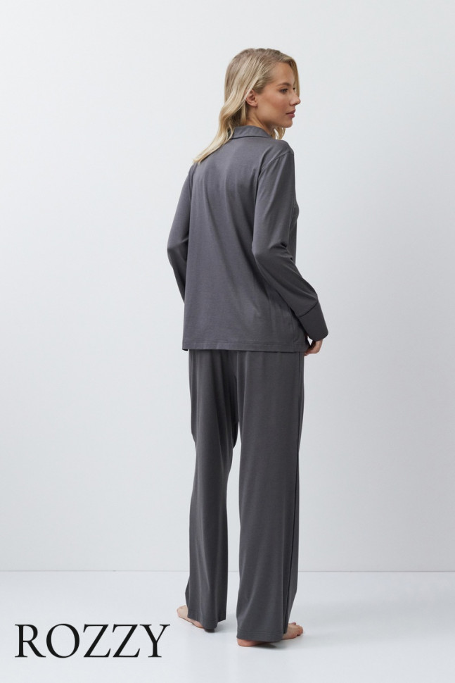 Пижама Aruelle Cadance Grey темно-серый