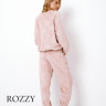 Пижама флисовая Aruelle Betsy Set Soft Dusty Rose пыльная роза