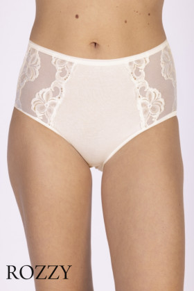 Трусы макси хлопковые Nina Von C 40160880 ванильный