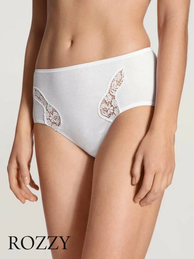 Трусы классика хлопковые Calida Feminin Sense 22451 белый