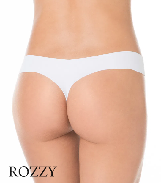 Трусы стринги обрезные Liz 50259 белый