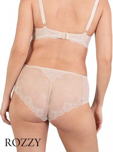 Трусы слипы Naturana Lace 4112 бежевый К+Ф