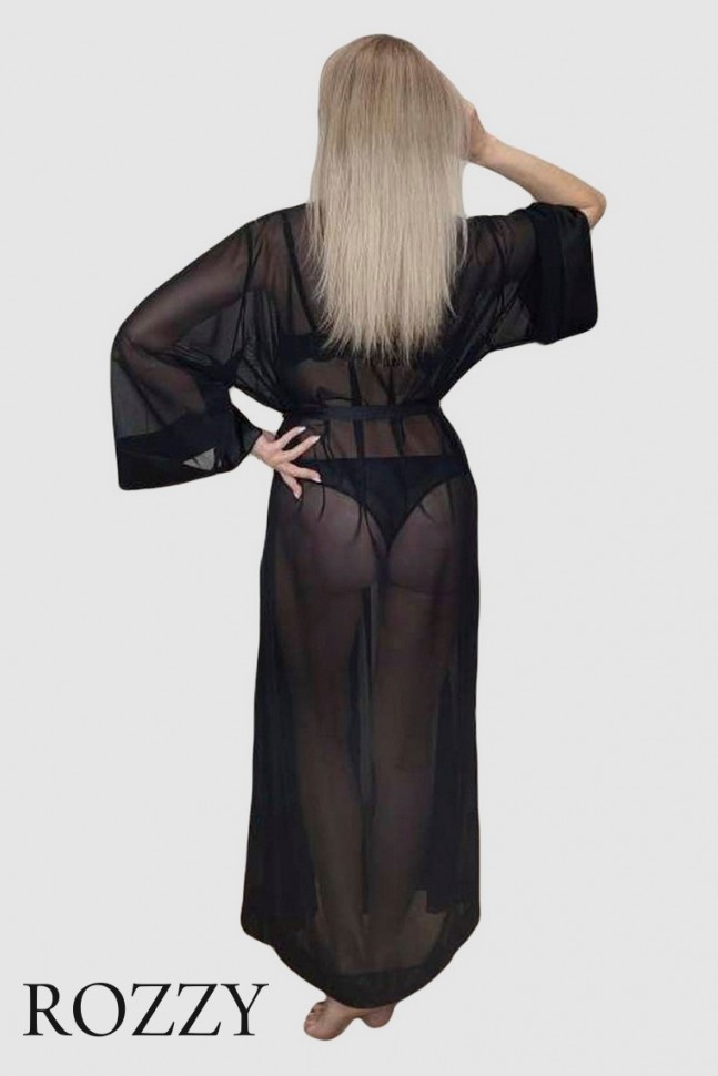 Пеньюар Subtille Teona Black черный