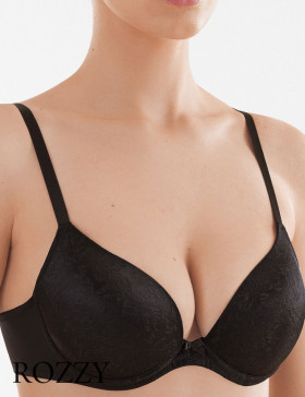 Бюстгальтер планж пуш-ап Senselle by Felina Daily Comfort 1090098 черный