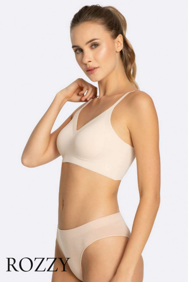 Топ Julimex Simple Bra Top бежевый
