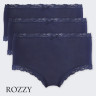 Трусы макси Nina Von C Cosy 16160584 синий (уп.3шт.)